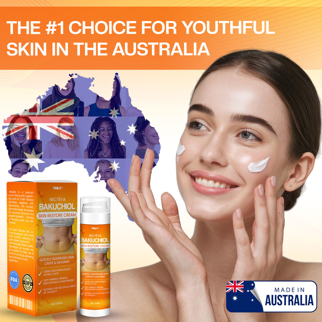 Timilk® Nectéva Bakuchiol Skin Restore Cream - (Anti-aging, Hydrating, Skin Firming & Lifting)