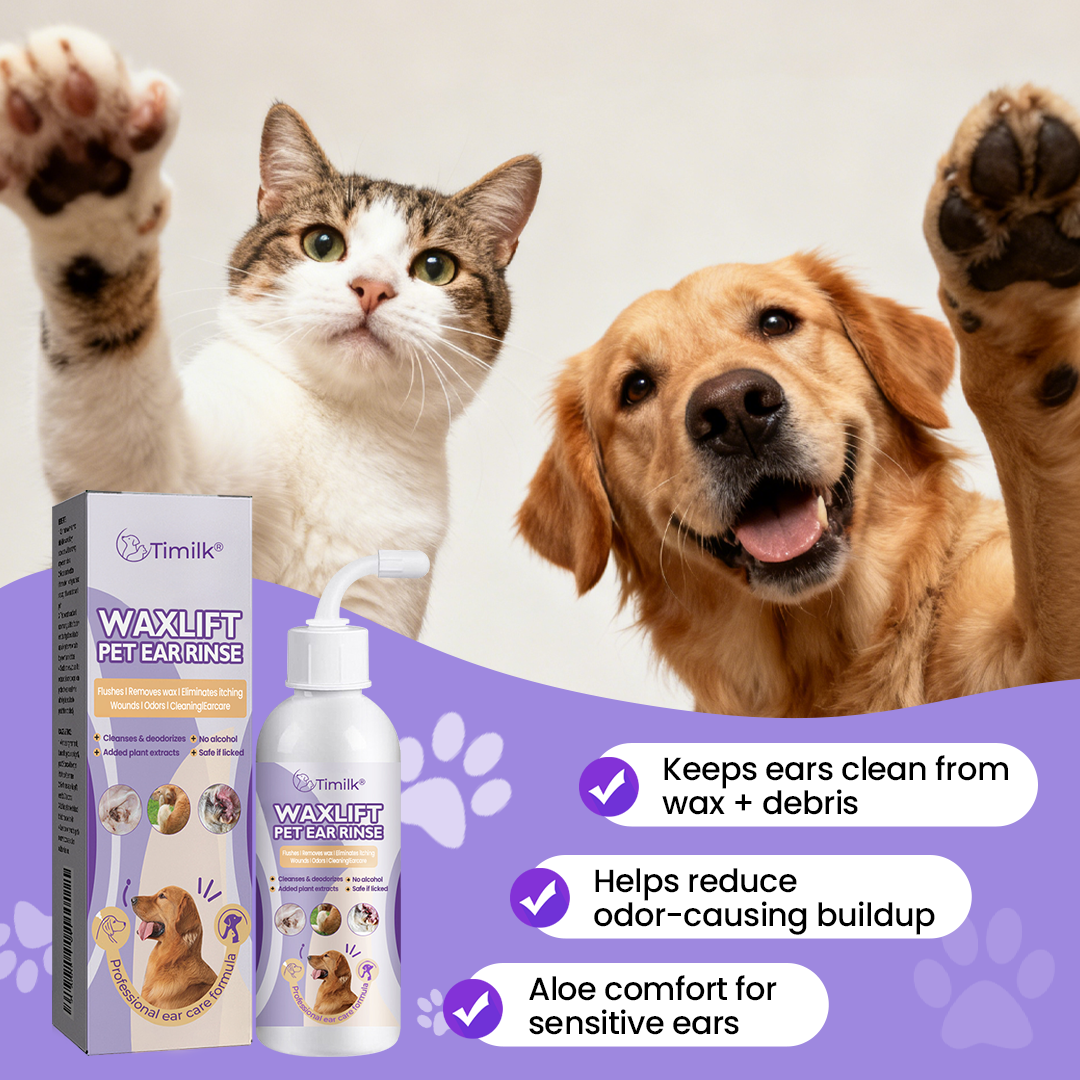 Timilk® WaxLift Pet Ear Rinse 💝