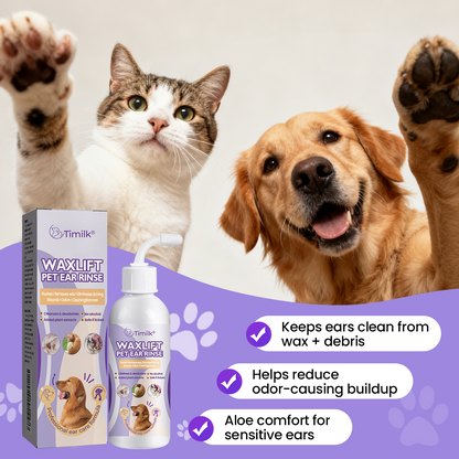 Timilk® WaxLift Pet Ear Rinse 💝