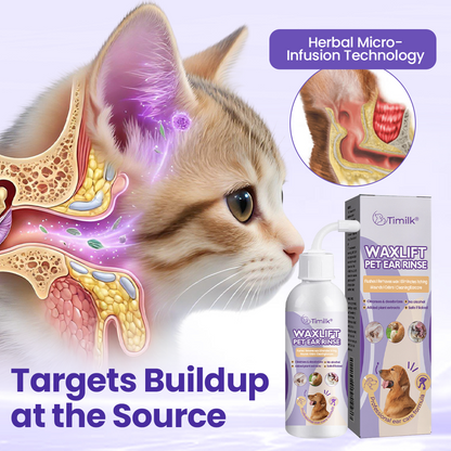 Timilk® WaxLift Pet Ear Rinse 💝