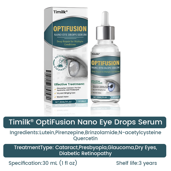 ✅ Official Store: Timilk® OptiFusion Nano Eye Drops Serum 🔥 FDA Certified (Clinically Proven to Restore Vision for Cataracts, Presbyopia, Dry Eyes & More 👁️) 🩺
