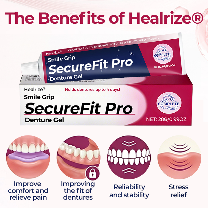 Healrize®SecureFit Pro Denture Gel