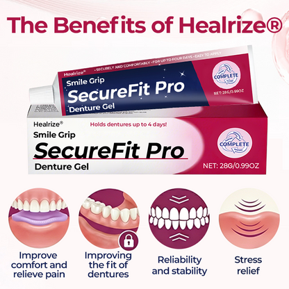 Healrize®SecureFit Pro Denture Gel