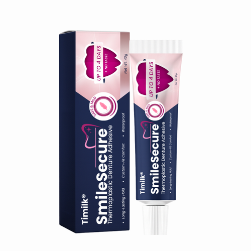 Timilk® SmileSecure Thermoplastic Denture Adhesive
