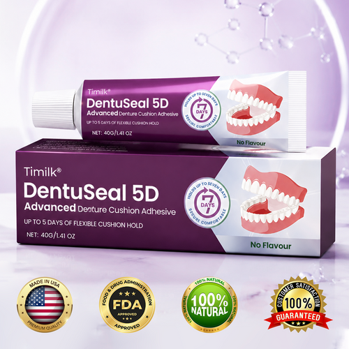 Timilk® DentuSeal 5D Advanced Denture Cushion Adhesive