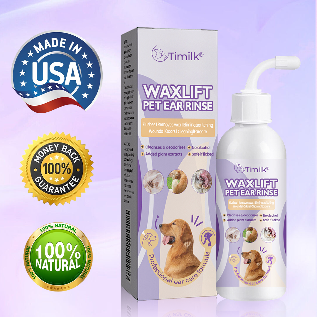 Timilk® WaxLift Pet Ear Rinse 💝