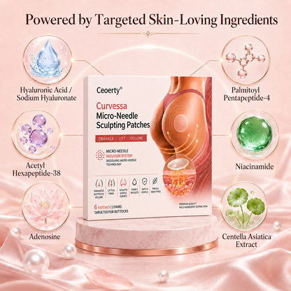 Ceoerty® Curvessa Micro-Needle Sculpting Patches