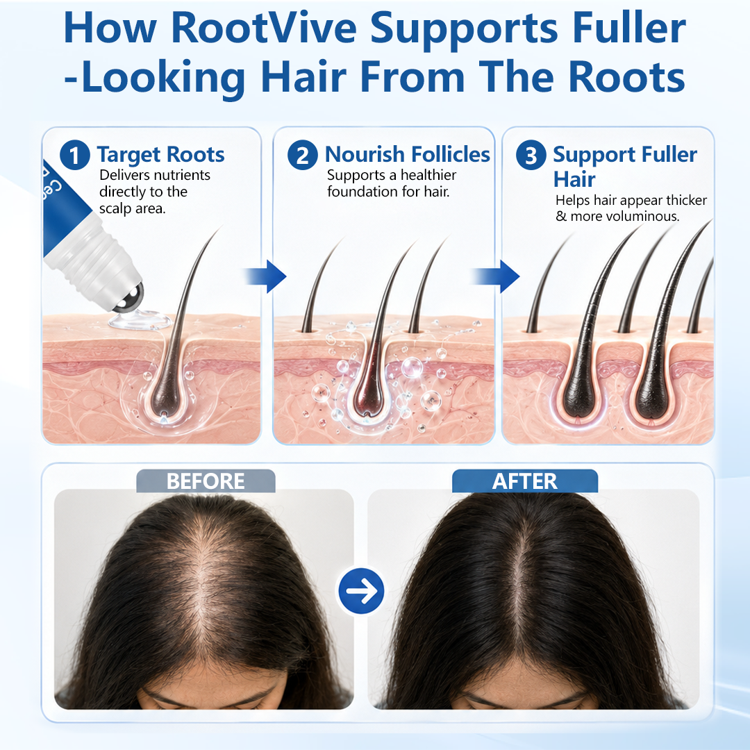 Ceoerty® RootVive Hair Growth Serum Roll-On