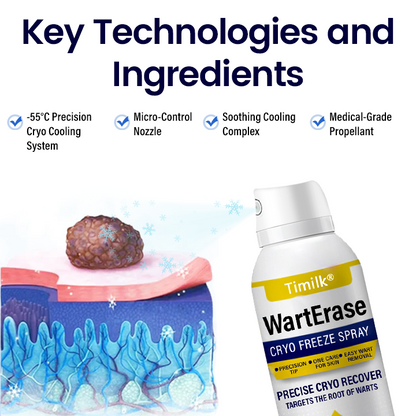 Timilk® WartErase Cryo Freeze Spray