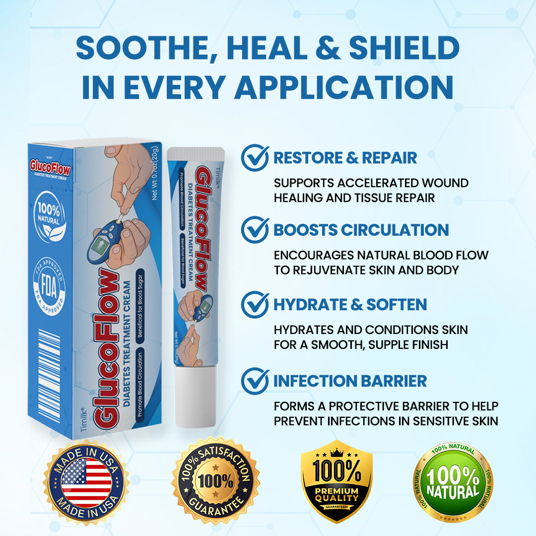 Timilk® GlucoFlow Diabetes Treatment Cream