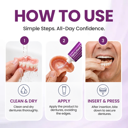 Timilk® DentuSeal 5D Advanced Denture Cushion Adhesive