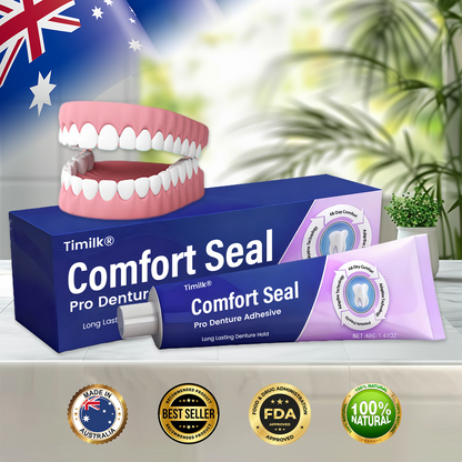 Timilk® Comfort Seal Pro Denture Adhesive 🦷 New Formula