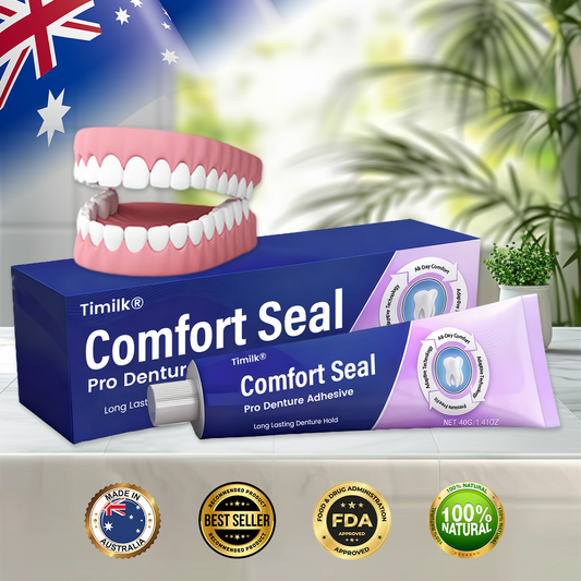 Timilk® Comfort Seal Pro Denture Adhesive 🦷 New Formula