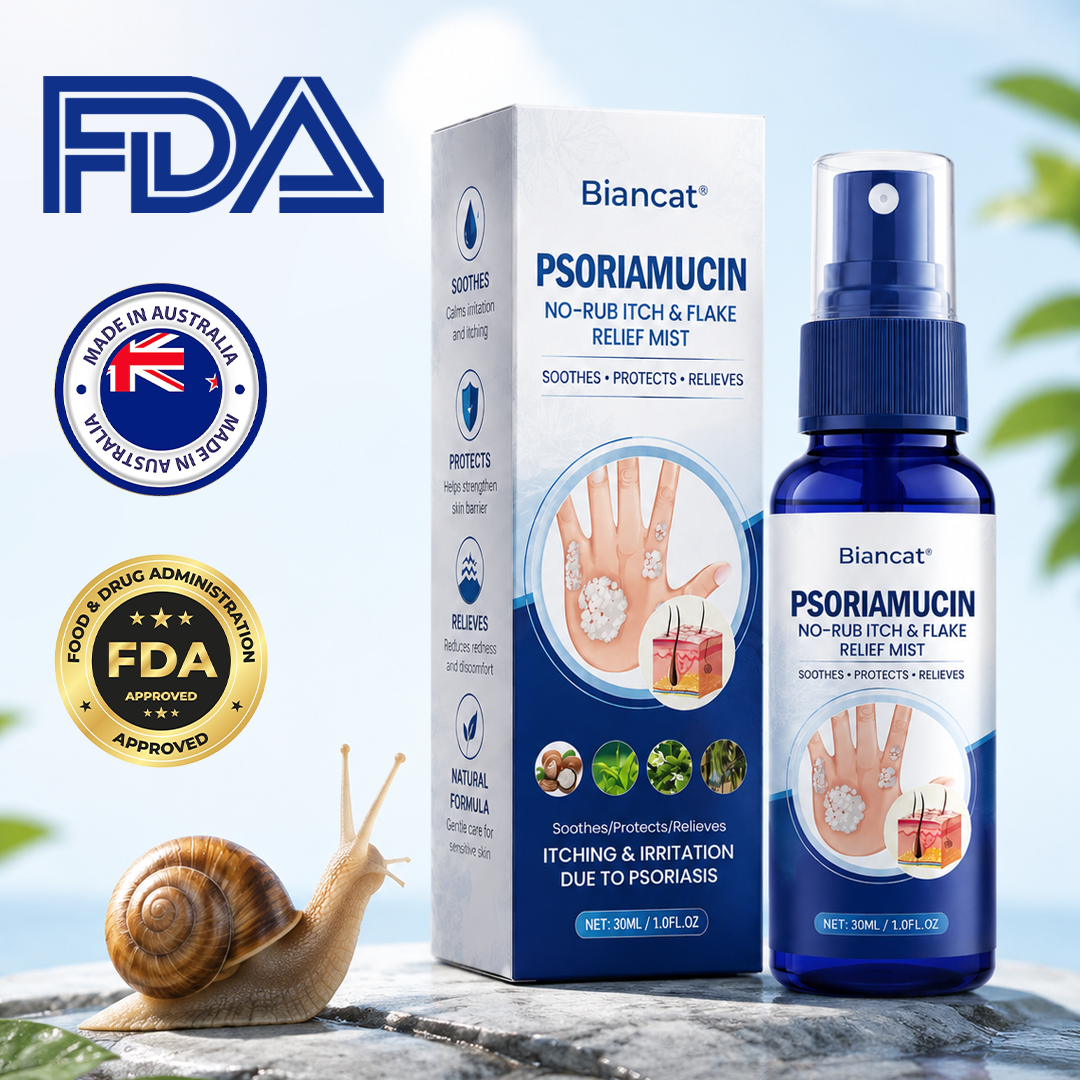 Biancat® PsoriaMucin No-Rub Itch & Flake Relief Mist