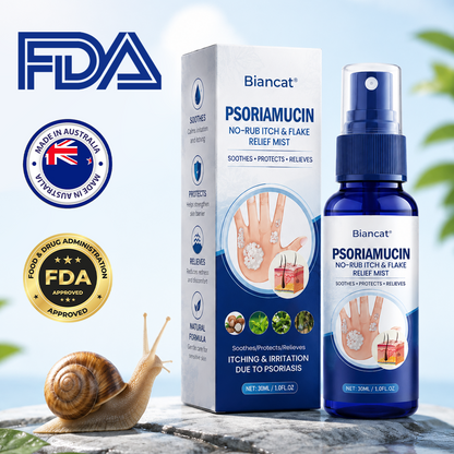 Biancat® PsoriaMucin No-Rub Itch & Flake Relief Mist