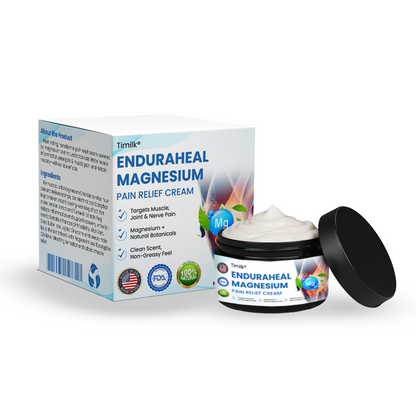 Timilk® EnduraHeal Magnesium Pain Relief Cream (Treats Arthritis, Neuropathy, Rheumatism, Sports Injuries & More)